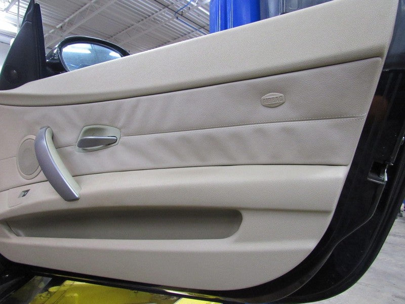 03-08 BMW Z4 E85 Right RH Passenger Side Front Door Trim Panel Tan