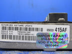 PROGRAMMED PLUG & PLAY 06 PT Cruiser 2.4L AT Turbo ECM 05033415AF 415 