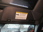 05-11 Ford Mustang Right RH Passenger Side Sun Visor Sunvisor Black