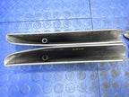 03-06 Cadillac Escalade ESV Luggage Roof Rack Carrier End Caps Set Sil