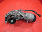 03-05 BMW E60 525i 530i M54 Oil Filter Housing Bracket w/ Tensioner 17