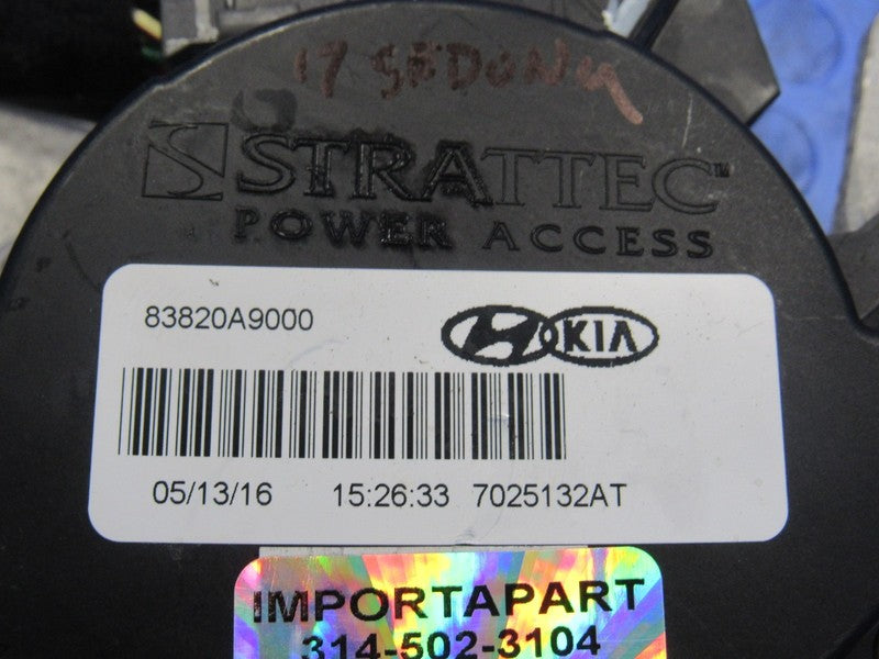 15-21 Kia Sedona Rear Passenger Side RH Sliding Power Door Motor Assem