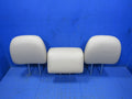 13-16 Nissan Pathfinder Rear 2nd Row Headrests Head Rests Set Tan Leat
