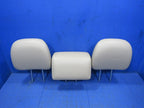 13-16 Nissan Pathfinder Rear 2nd Row Headrests Head Rests Set Tan Leat