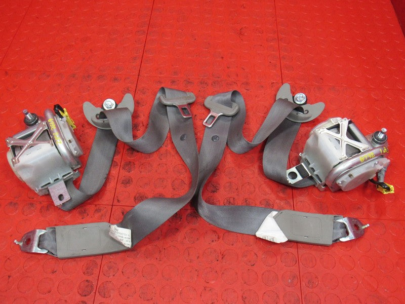 08-12 Honda Accord Sedan Front LH RH Driver Passenger Seat Belt Set Gr