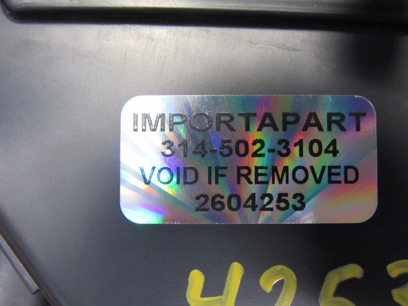 12-16 Honda CR-Z CRZ Black Glove Box Assembly Door Glovebox 77500-SZT-