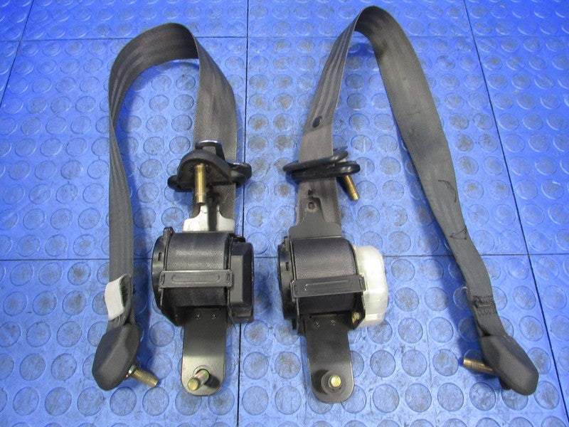 95-98 Nissan 240sx S14 Front Seatbelts Retractors Seat Belt Set Black 