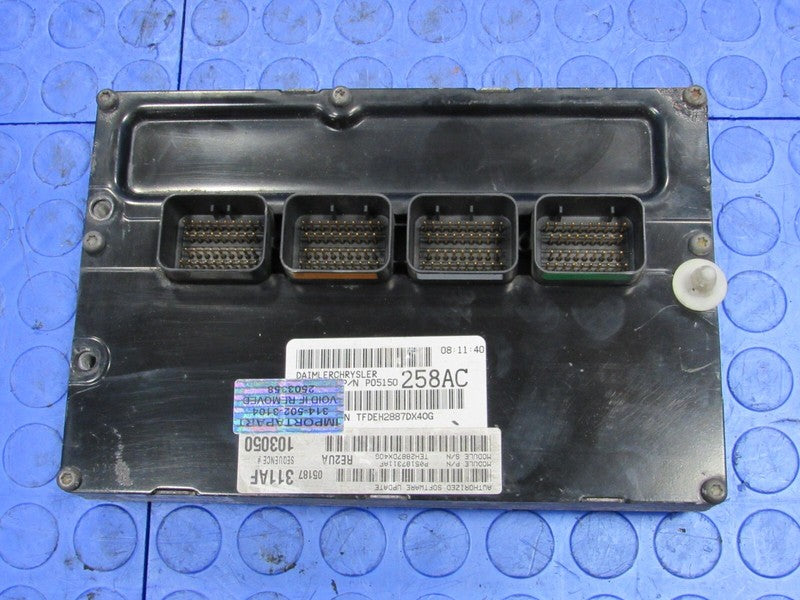 PROGRAMMED PLUG & PLAY 08 Grand Cherokee 5.7 ECM 05187311AF 311 PROG 3
