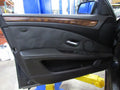 08-10 BMW 528 535 550 M5 Left LH Driver Front Door Trim Panel Black W/