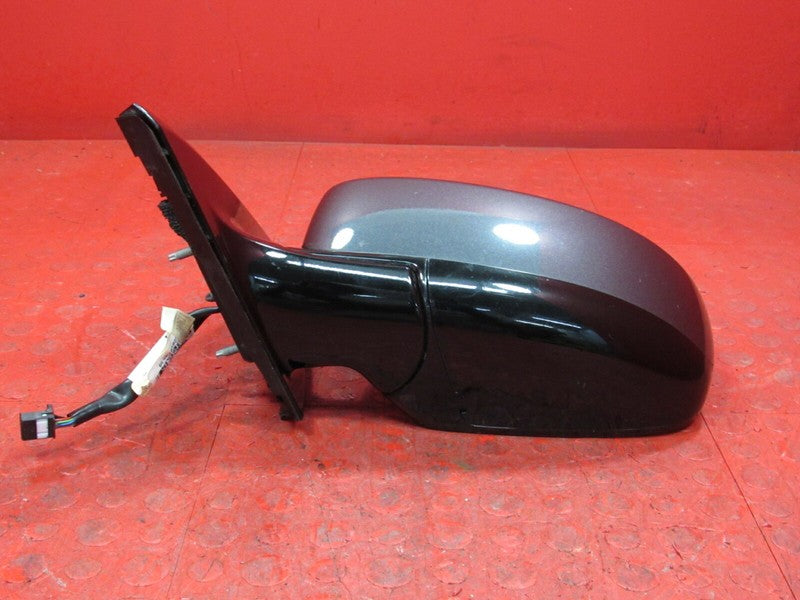 13-16 Nissan Pathfinder Left Driver Front Power Door Mirror Gun Metall