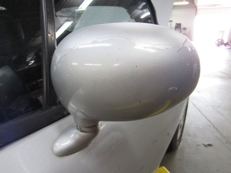 90-96 Mazda Miata MX-5 Left LH Driver Side Manual Door Mirror Silver S