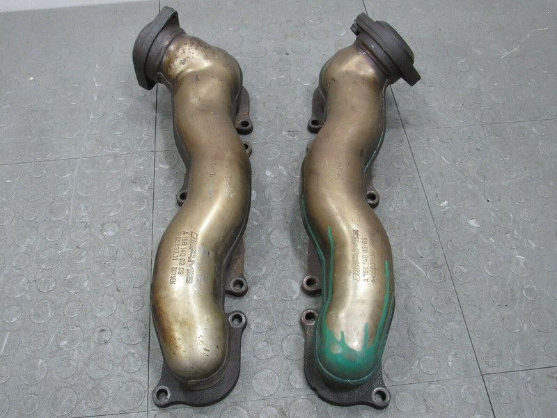 07-11 Mercedes-Benz ML63 AMG 6.2L M156 Exhaust Manifold Set Manifolds 