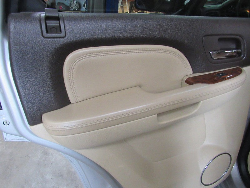 07-09 Yukon Denali Left LH Driver Side Rear Door Trim Panel Cashmere