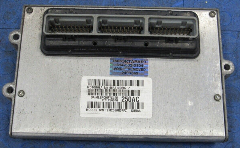 PLUG & PLAY 01 Dodge Durango 4.7L Engine Computer ECU 56040250 PROG 34