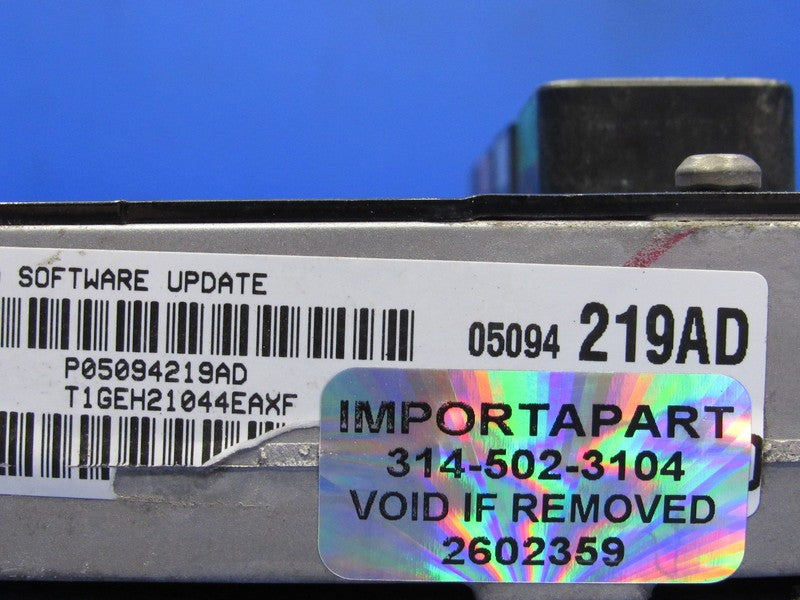 PLUG & PLAY 05 PT Cruiser SV Turbo 2.4 AT Engine Computer ECU 05094219