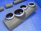 03-06 Honda Element Dash Trim Finish Panel Set Climate Control Gray Si