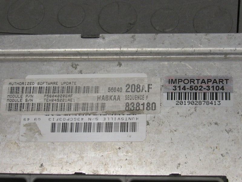 PROGRAMMED PLUG & PLAY 02 Dodge Ram 3.7 AT ECM ENGINE COMPUTER 5604020
