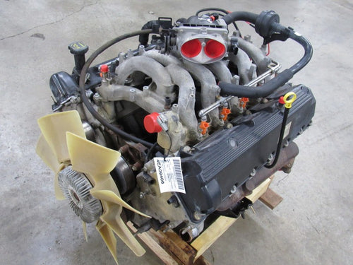 02-04 Ford F250 F350 SD Excursion 6.8L V10 Engine Motor W/O EGR 260k 1