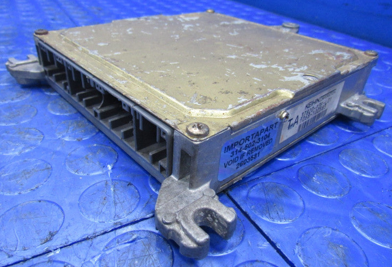 1998 Honda CRV CR-V M/T CA Emissions ECU ECM Engine Computer 37820-P3F