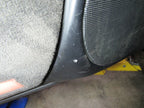 95 SL320 500 R129 Left LH Driver Side Front Door Trim Panel Black TEAR