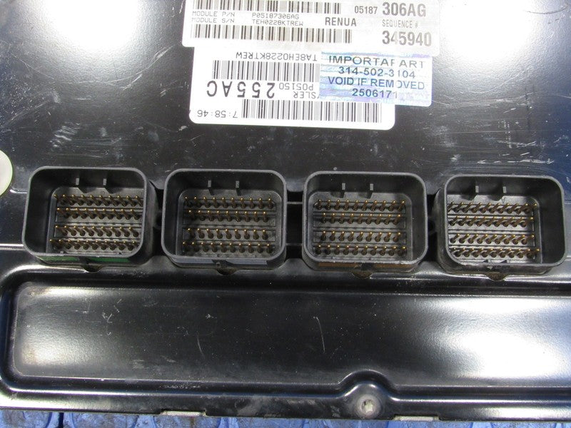 PROGRAMMED PLUG & PLAY 08 Grand Cherokee 4.7L ECM 05187306AG 306 PROG 