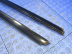 04-10 BMW X3 Black Sapphire Metallic Windshield Molding Trim Set A-Pil