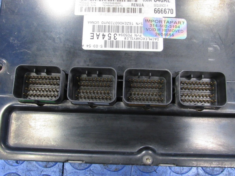 PROGRAMMED PLUG & PLAY 07 Grand Cherokee 4.7L ECU PCM 05094646AE 646 P