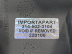 06-10 Hummer H3 H3T Right RH Passenger Side Front Fender Cowl Cap Blue