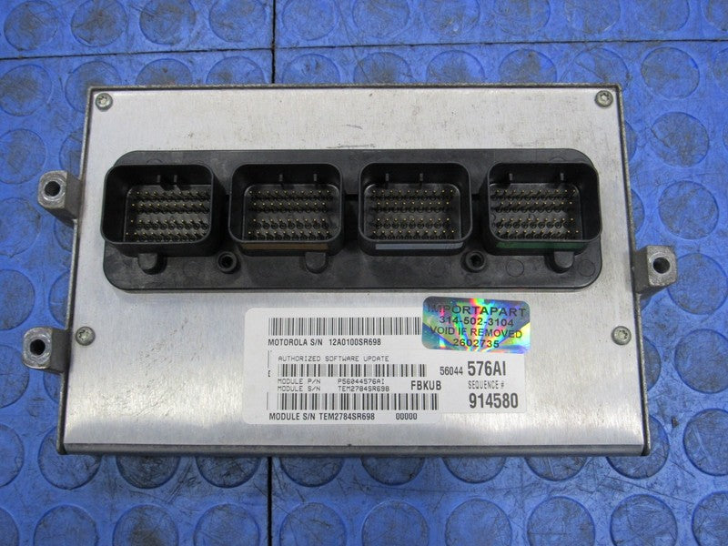 PROGRAMMED PLUG & PLAY 05 Jeep Liberty KJ 3.7 AT ECU ECM 56044576AI 57