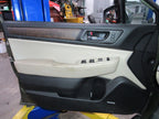 15-16 Subaru Outback Left LH Driver Side Front Door Trim Panel W/O Swi