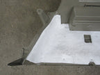 03-04 Hummer H2 Interior Rear Left Cargo Trim Panel Cubby Wheat Tan 02