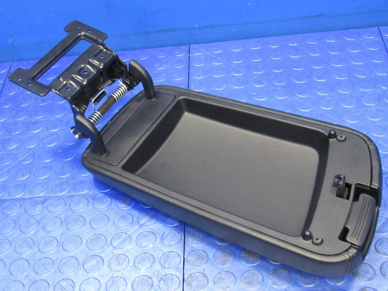 16-20 Kia Optima Center Console Storage Lid Armrest Leather Black OEM 