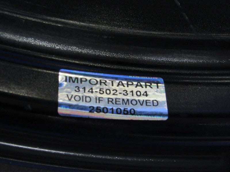 03-05 Mercedes CL W215 18x8 Alloy Spare Tire Wheel 5 Spoke OEM Black 1