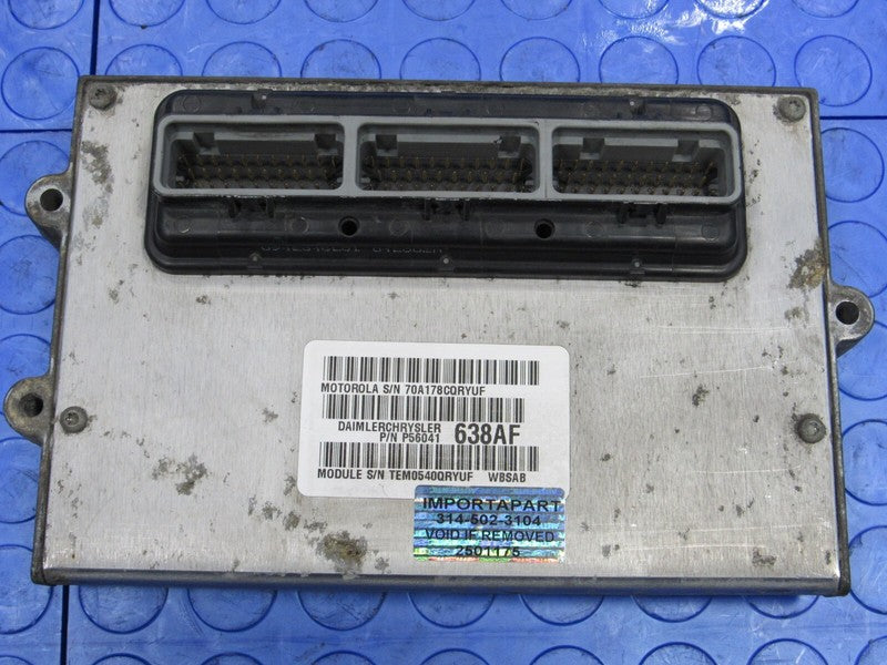 PROGRAMMED PLUG & PLAY 00 Grand Cherokee 4.0L ECM 56041638AF 638 PROG 