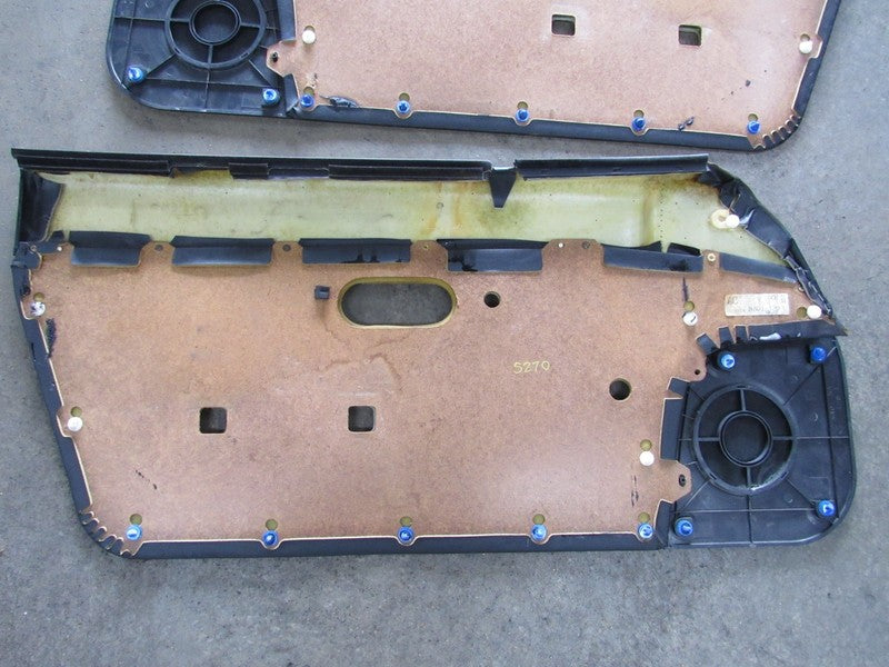 90-97 Mazda Miata MX5 NA LH RH Driver Pass Door Panel Card Black Manua