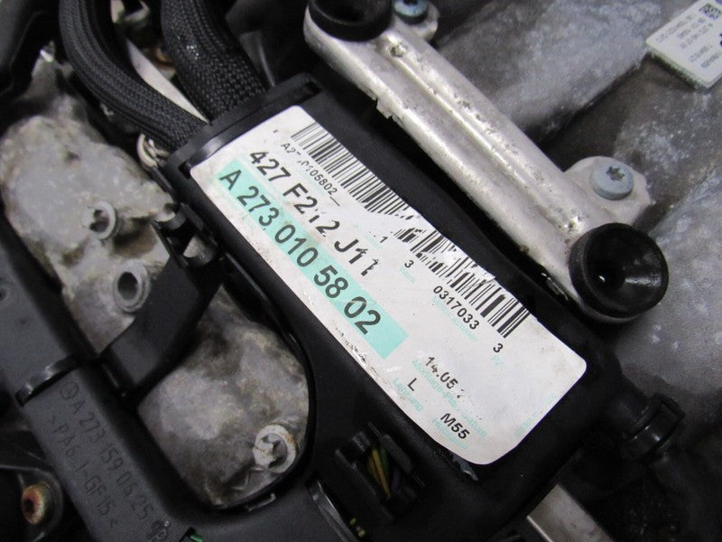 10-11 Mercedes-Benz E550 RWD W212 M273 5.5L V8 Engine Motor Assembly 1