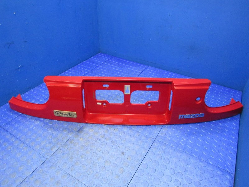 90-97 Mazda Miata MX5 NA Rear License Plate Tail Garnish Finish Panel 