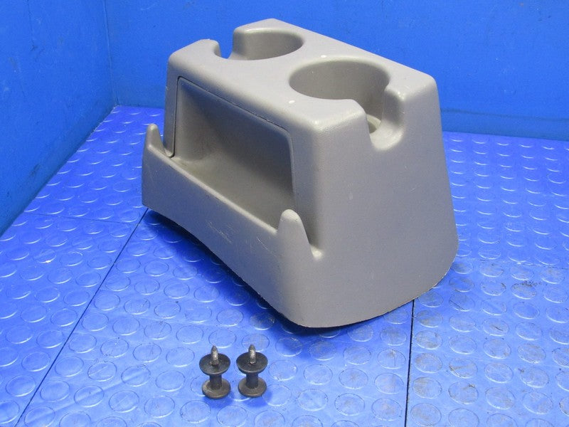 92-96 Ford F150 F250 F350 Bronco Bench Seat Center Console Dual Cuphol