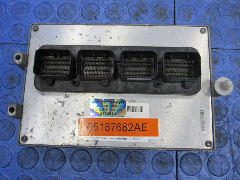 PROGRAMMED PLUG & PLAY 09 Jeep Wrangler JK 3.8L AT ECU 05187682AE 682 
