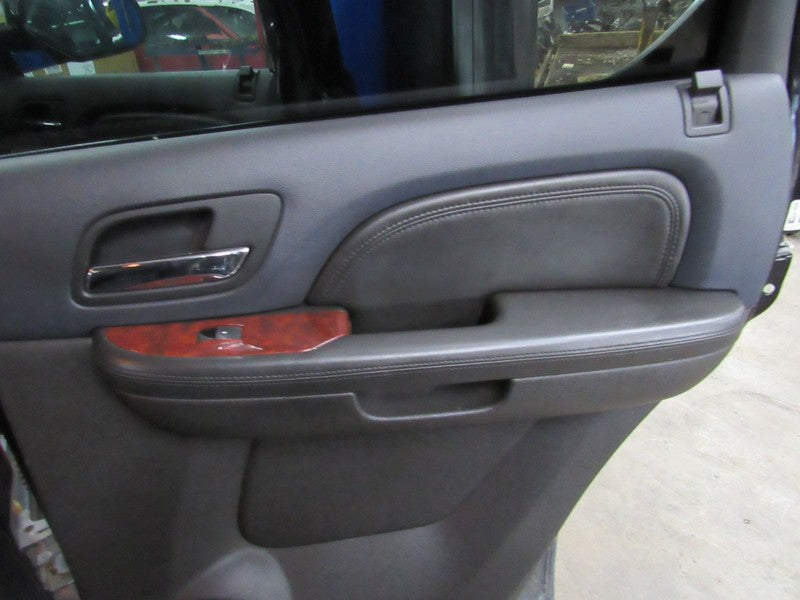 07-09 Escalade Right RH Passenger Side Rear Door Trim Panel Black