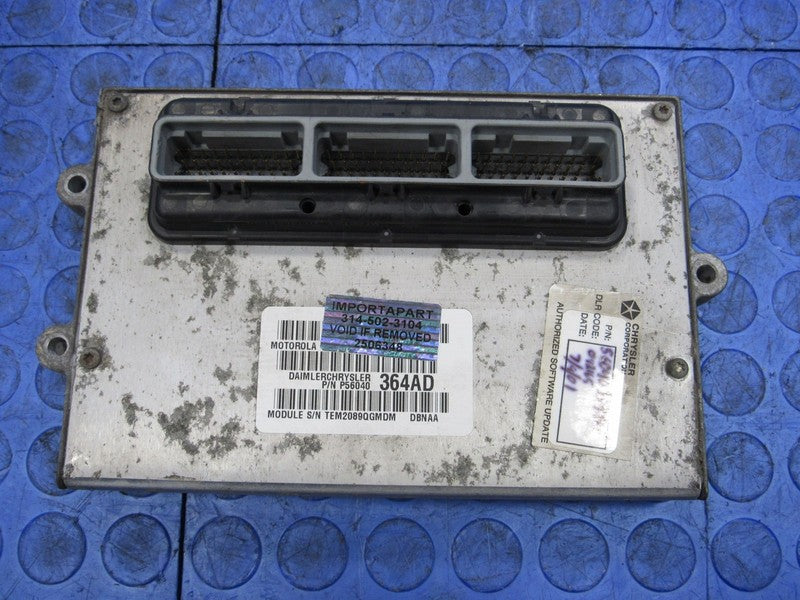 PROGRAMMED PLUG & PLAY 00 Dodge Durango 4.7L AT 4X4 ECM 56040364AD 364