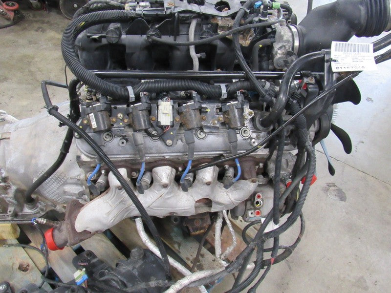 03-07 Express Savana 6.0L LQ4 2wd 4L80E Engine Transmission Dropout 18