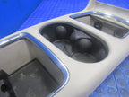 12-20 Dodge Grand Caravan Front Center Cup Holder Console Assembly Tan