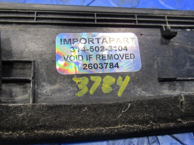 14-19 Kia Soul Tailgate Trim Garnish w/Rear View Camera Assembly OEM 3