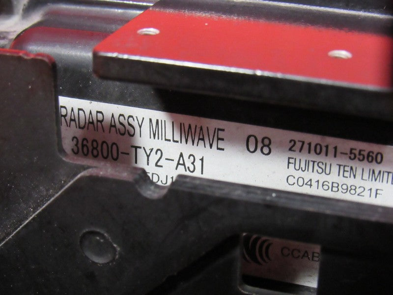 16-17 Acura RLX Front Milliwave Radar Distance Sensor 36800-TY2-A31 28