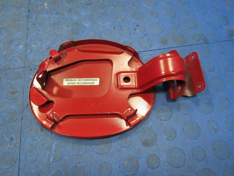 04-08 Mazda RX-8 RX8 Gas Fuel Filler Door Cover Panel Lid Velocity Red