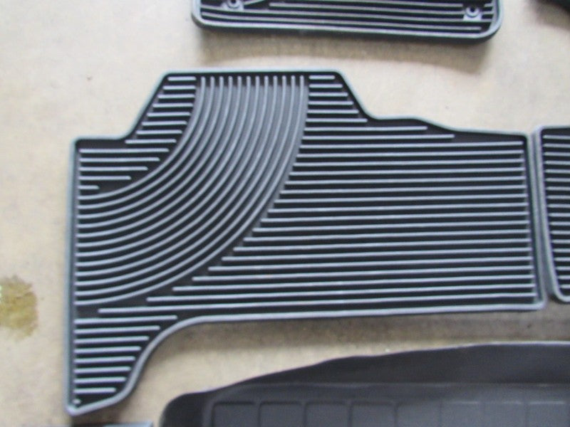 98-07 Lexus LX470 All Weather Floor Mats Cargo Mat Rubber Black SET 30