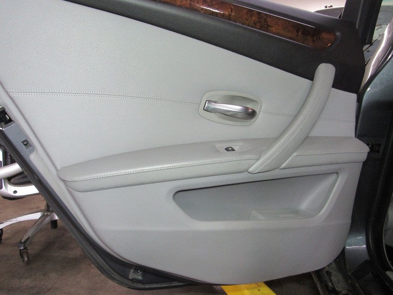 08-10 BMW 528 535 550 Sedan Left LH Driver Side Rear Door Trim Panel G