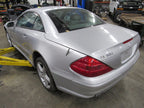 03-06 Mercedes SL500 SL55 Fuel Tank Door Gas Filler Lid Brilliant Silv