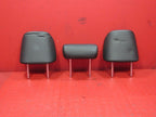 11-13 Lexus CT200h Rear Seat Headrest Head Rest Set of 3 OEM NuLuxe Bl